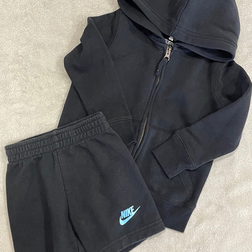 Nike Shorts & Hoodie Bundle Size 2T Kids